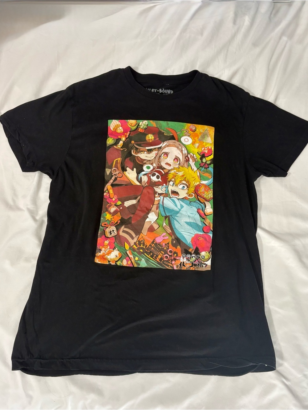 Toilet Bound Hanako-kun t-shirt with anime characters graphic